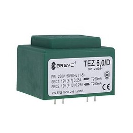 ТРАНСФОРМАТОР TEZ0.5/D6V