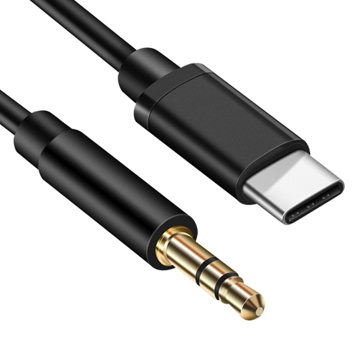 CABLE 3.5MM JACK AUX TO TYPE C