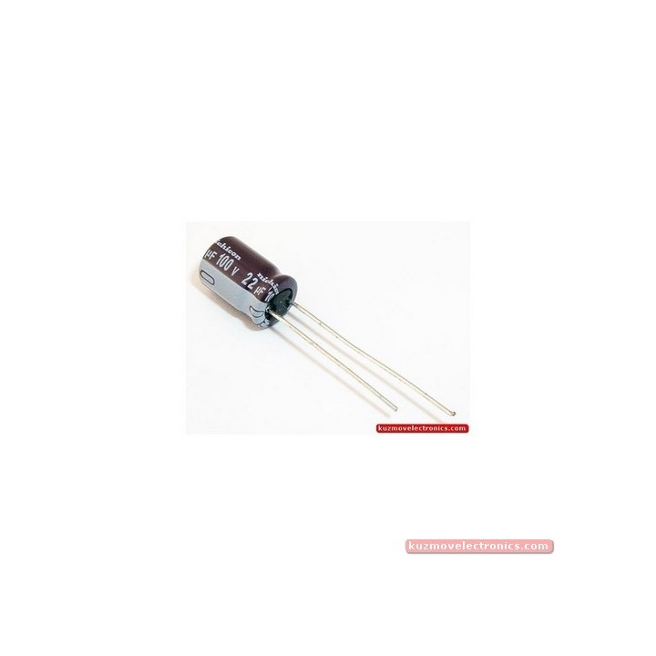 C2.2MF/100V BH 105 DEG