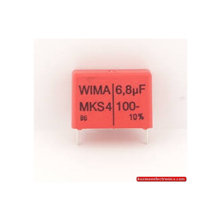 C6.8MF/100V BH 105 DEG