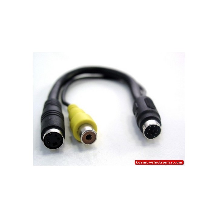 CABLE MINI DIN 7-S VIDEO/RCA