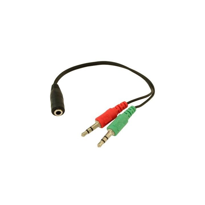 CABLE 3.5MM 4 PIN/2X3.5MM F-02