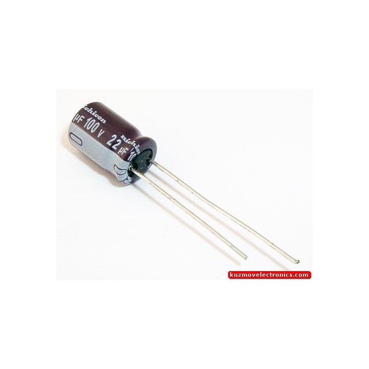 C22MF/100V BH 105 DEG