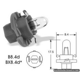 LAMP MF801 B8.4D 12V/1.2W