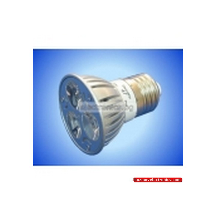 LED ЛУНА 3X1W E27 220V CW