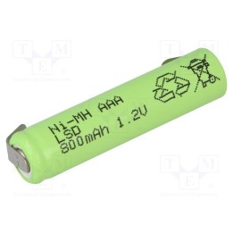 1.2V/800MAH ACCU-AAA800JJJ