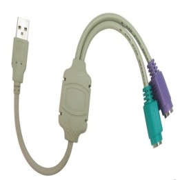 АДАПТЕР USB/PS2  AB407