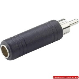 F079 RCA PLUG TO 6.3MM MONO JA