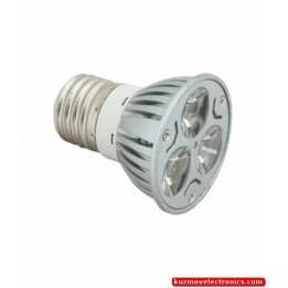 LED ЛУНА 3X1W E27 220V WW