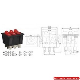 SWITCH KCD23101N ON-0N