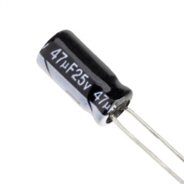 C47MF/25V BH 105 DEG