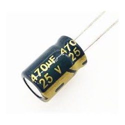 C470MF/25V BH 105 DEG