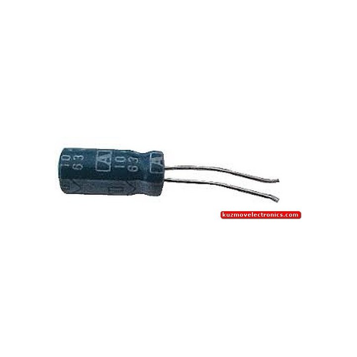 C10MF/63V BH 105 DEG