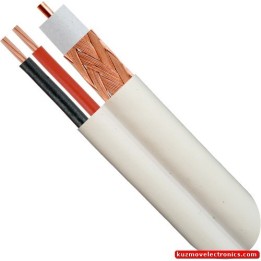 CABLE-RG59+POWER ЗА ВИДЕО НАБЛ