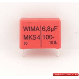 C6.8MF/100V BH 105 DEG