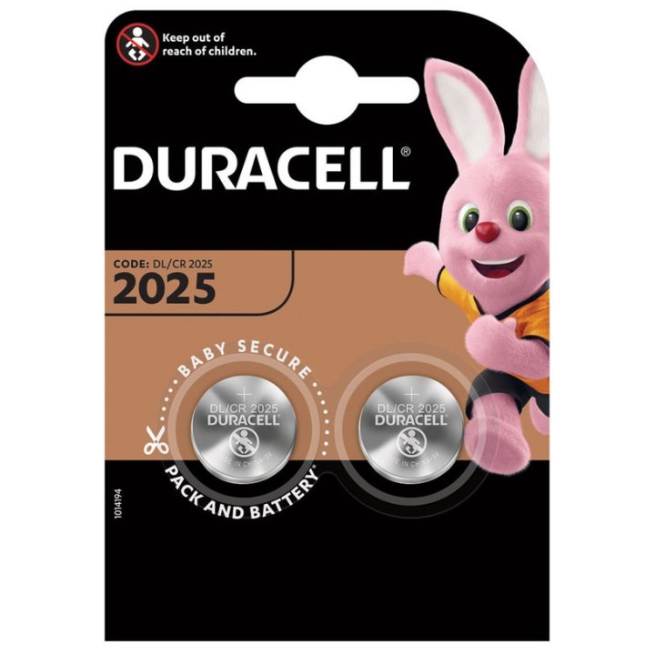 БАТЕРИЯ DURACELL CR2025