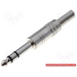 JC-017 6.3MM PLUG NICKEL