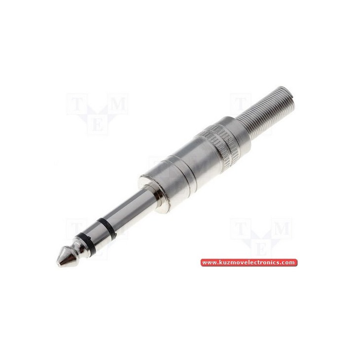 JC-017 6.3MM PLUG NICKEL