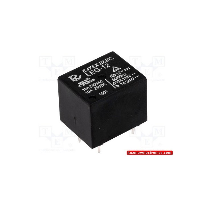 РЕЛЕ LEG-12F 12V/15A