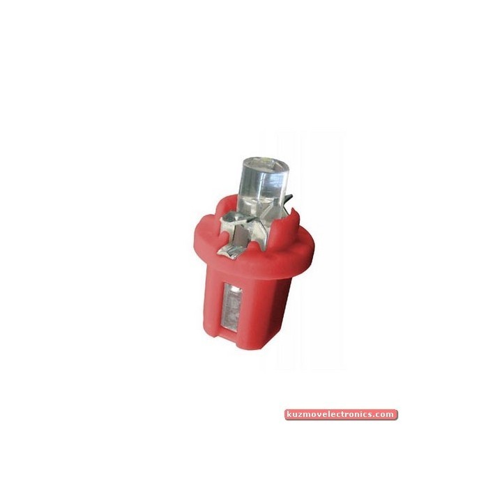 СВЕТОДИОД АВТО B8.5D RED 10546