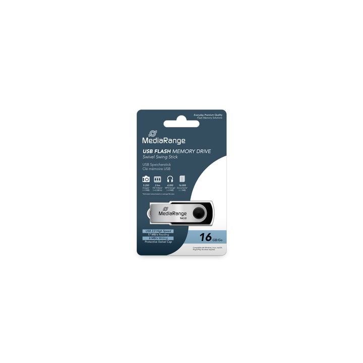16GB USB 2.0 MEDIA RANGE