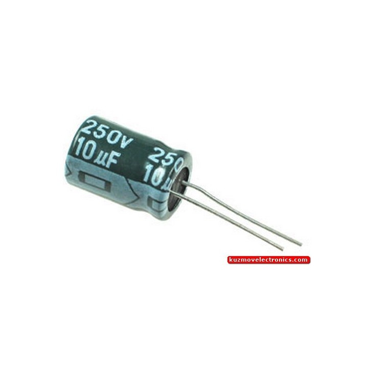 C10MF/250V BH 105 DEG
