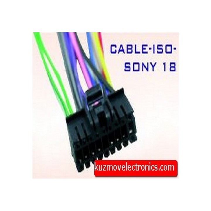ISO SONY 18 PIN