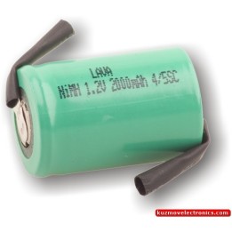 AK 1.2V/2000mAh 4/5SC