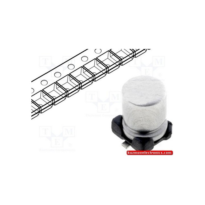 C100MF/6.3V SMD