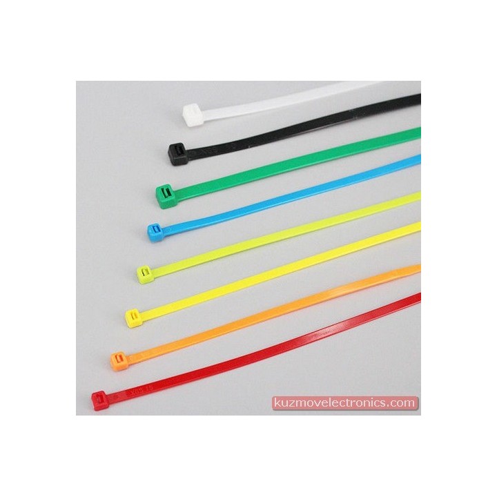 CABLE TIE 3.6X300 ПАКЕТ БЕЛИ