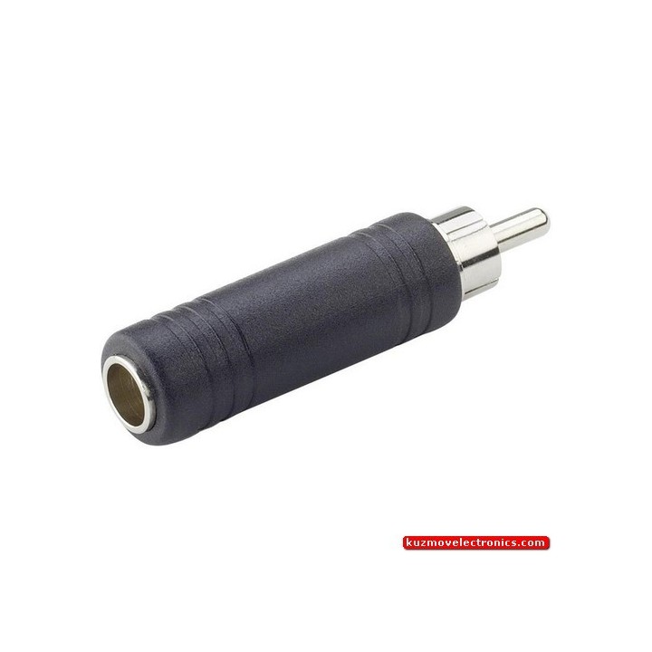 F079 RCA PLUG TO 6.3MM MONO JA