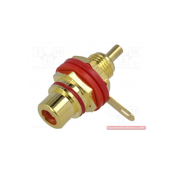 CC-222R ГНЕЗДО RCA ЗА ПАНЕЛ