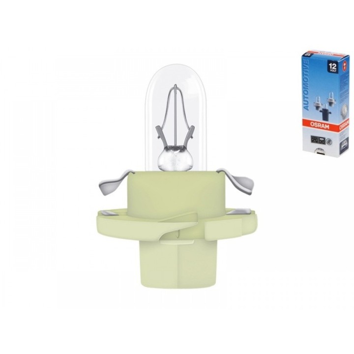 LAMP АВТО BX8.4D/2W С ЦОКЪЛ
