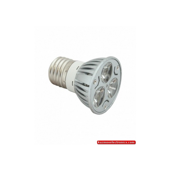 LED ЛУНА 3X1W E27 220V WW