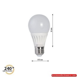 LED LAMP GLOBE E27/7W 2700K